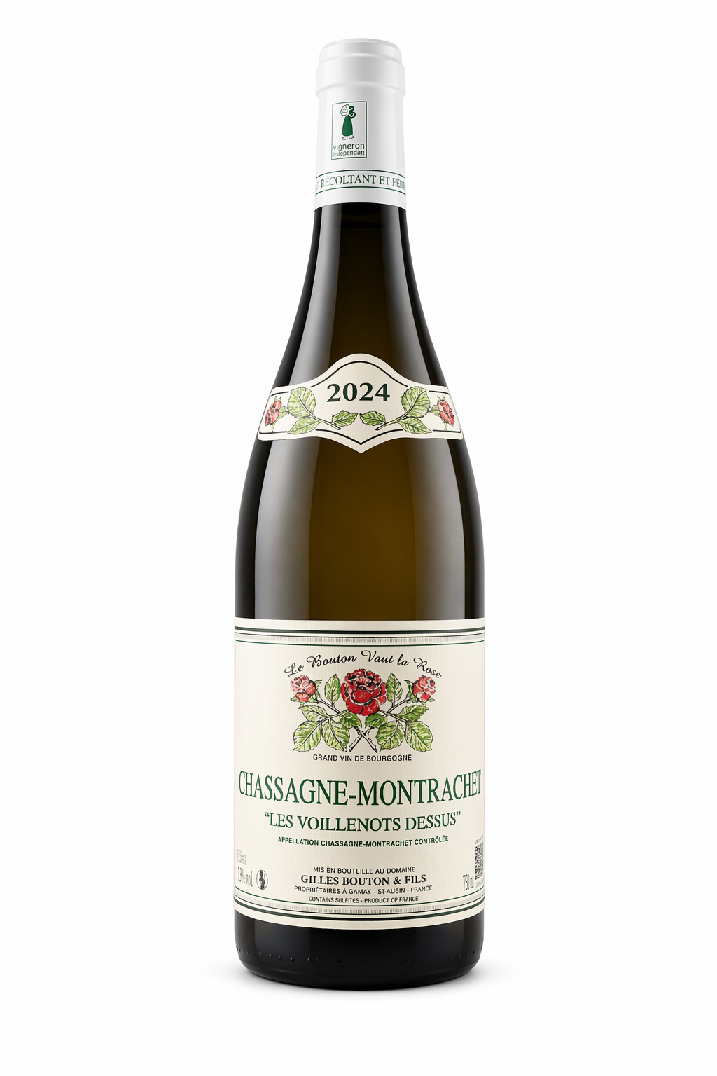 Domaine Bouton Gilles et Fils Chassagne Montrachet " Les Voillenots Dessus" 2024